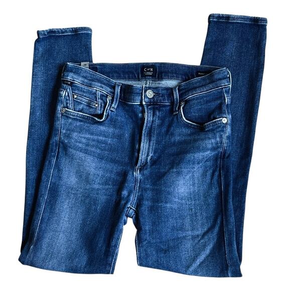 Citizens Of Humanity Women’s Sz 28 High Rise Rocket Skinny Jeans Stretch Denim - Picture 4 of 16